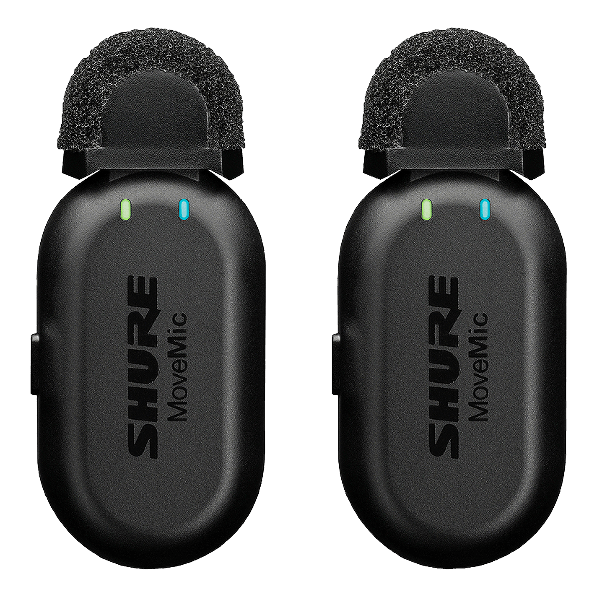 Shure MV-TWO-Z7 MoveMic Two Dual-Channel Direct-to-Phone Wireless Lavalier Microphone System