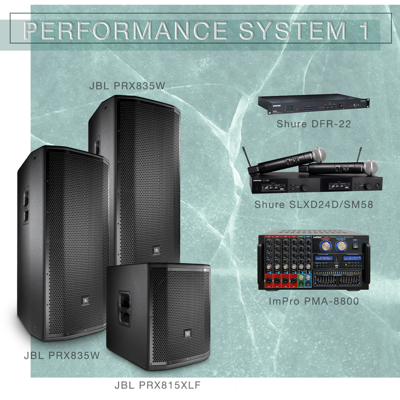 System 2 Karaoke Package with JBL Speakers, Karaoke Player
